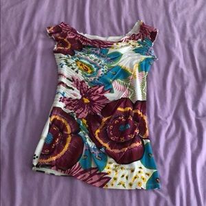 Flowered Blouse